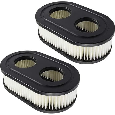 AHLSEN Lot de 2 filtres à air pour BRIGGS & STRATTON - Références : 4247, 5432, 5432K, 593260, 798452, blanc (1/5)
