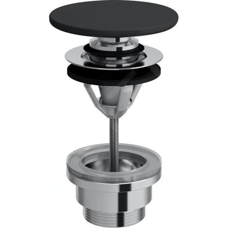 Vanne de décharge KARTELL avec clic-clac noire (1/3)