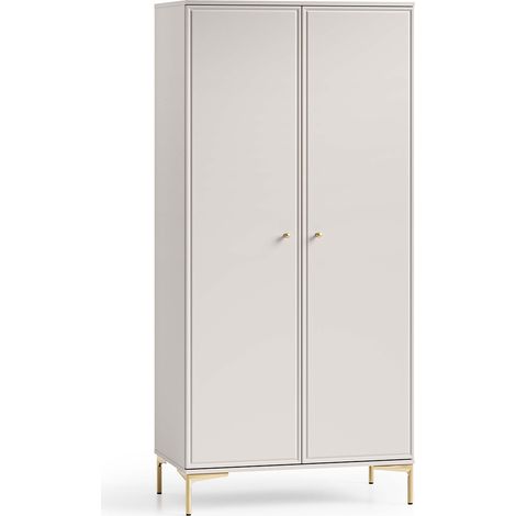 Armoire 2 portes Sélène Cachemire (1/5)