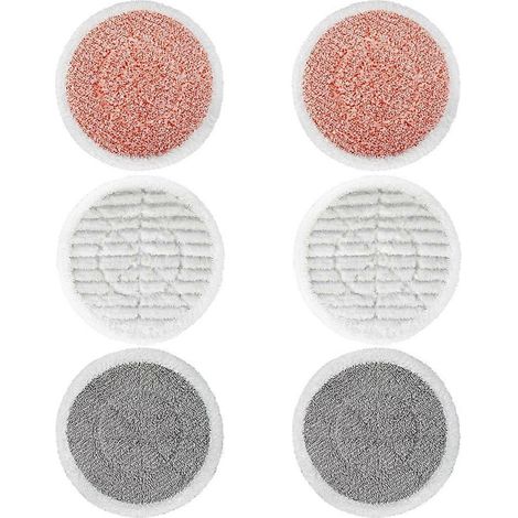 Lingettes de rechange pour balai vapeur Shark S7001 T2 T21 S6002UK, lingettes de nettoyage vapeur et récurage réutilisables (1/5)