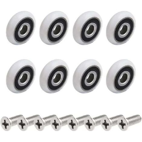 Roulettes de porte de douche Ulisem8 (vis M5 25 mm) (1/4)