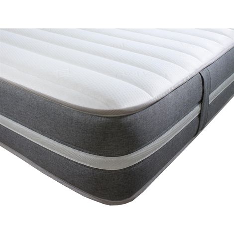 Starlight Beds – Shorty Mattress. 9 Inch Deep Shorty Micro Pocket Sprung Mattress with Airflow Memory Fibre. 2ft6 x 5ft9 (STARLIGHT 09)