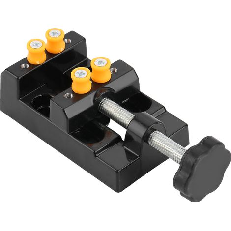 Mini-Schraubstock Hobbytisch Bastel-Schmuckklemme Schraubstock Reparaturwerkzeug (1/5)