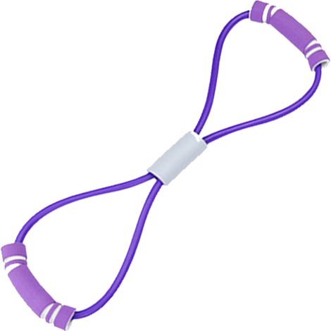 Bandes De Resistance - Bande Élastique En Silicone Pour Yoga Et Fitness - Idéal Pour Renforcement Musculaire Et Étirements - Lot De 1 (1/5)