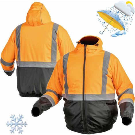 Chaqueta aislante de advertencia OKER naranja S (1/5)