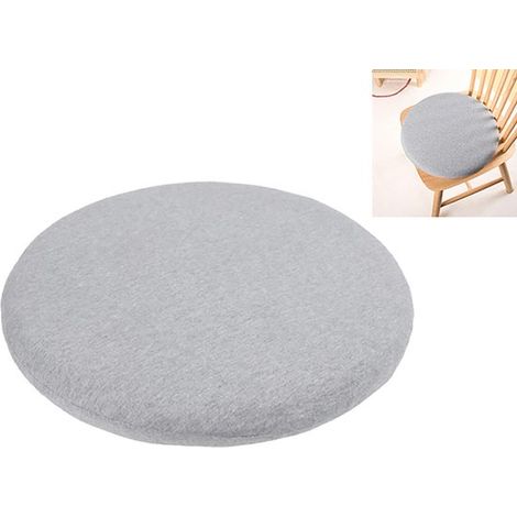 Coussin d'assise rond - Coussin d'assise double face - Coussin d'assise en mousse de mémoire - Coussin d'assise extérieur -, 3, 30 (1/5)