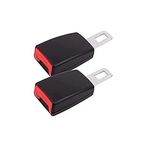 Adjusteur De Ceinture De Sécurité - Extension Ceinture Voiture 12 Cm - Universel Pour Adulte Enceinte Enfant Personne À Mobilité Réduite - 2 Pièces