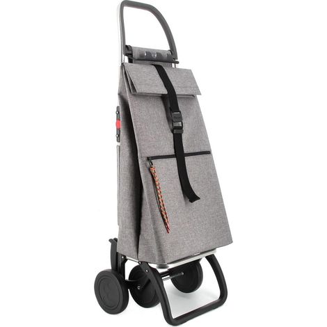 Poussette De Marché Big Tweed 4 Pliante 4 Roues 44l Poussette De Marché Big Tweed 4 Pliante 4 Roues 44l - Rolser