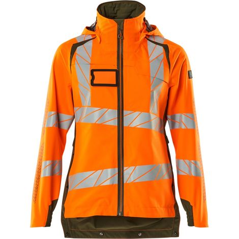 Mascot MASCOT ACCELERATE SAFE Damen Hard Shell Jacke 19011-449 Gr. 2XL hi-vis orange/moosgrün (1/4)