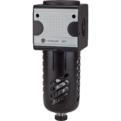 Riegler Mikrofilter »multifix«, mit PC-Behälter, Schutzkorb, BG 3, G 1/2 (1/4)