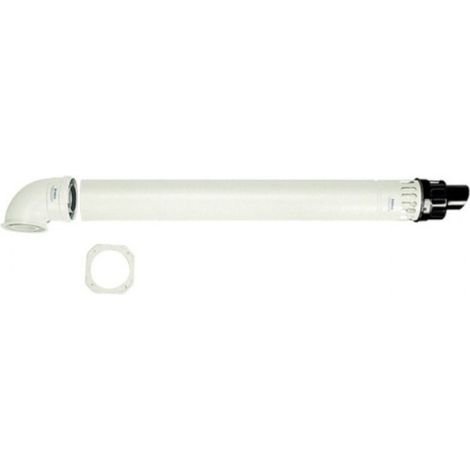 Kit scarico coassiale orizzontale 60/100 per caldaia di Sime