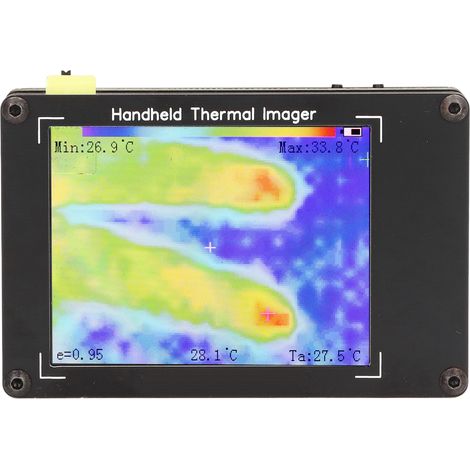 Caméra thermique rechargeable infrarouge MLX90640 à monter soi-même pour la maintenance des équipements électroniques (1/5)