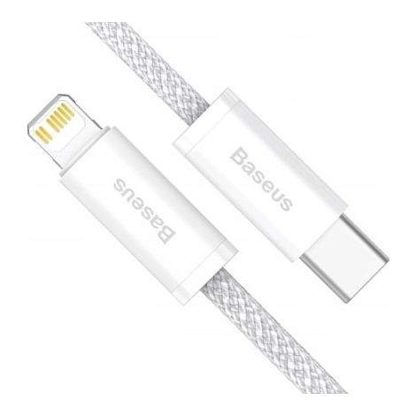 Baseus USB Typ C - Apple Lightning Kabel 2 m weiß 1 Stück. (1/5)