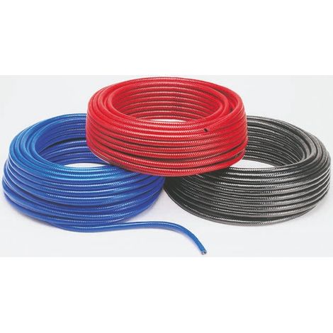 Tube flexible PVC renforcé, Ø 12mmx17mm, 30m, pour Air comprimé, eau ( Prix pour 1 )