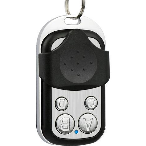 433 Metal 4-Button Garage Door Rolling Code Copy Remote Control