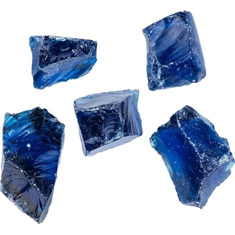 Glass Gravel Decorative Gravel Stones Weddings Events Memorials Photography Home Garden Vases Art Crafts 3-5cm 500g (1/5)