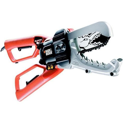 Black & Decker – Sécateur électrique 550W – Vitesse 4,5 m/s – Diamètre de coupe 10 cm – Mâchoire en métal avec frein anti-rebond (1/10)