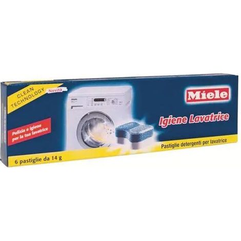 Kit de nettoyage Miele comprimés détartrant multicolore 6 pièces