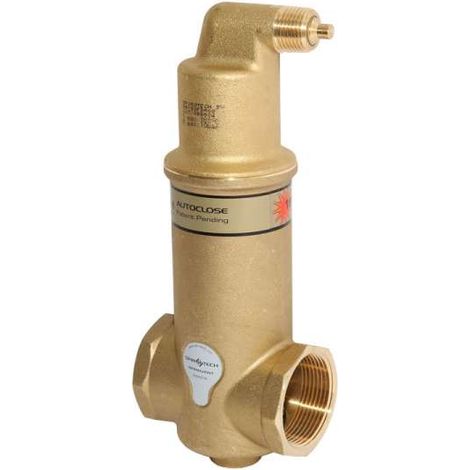 SpiroVent Solar Autoclose Mikroblasenabscheider mit 1 1/2'' Innengewinde AA150FBA08 (1/2)