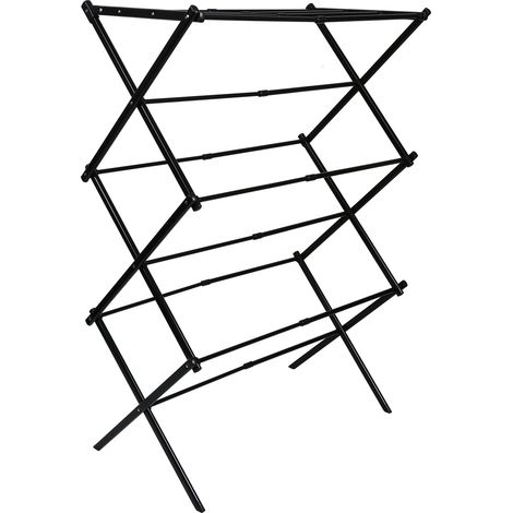 Etendoir Linge Interieur et Extérieur, Sechoir a Linge Pliable, Seche Linge 3 Niveaux (1/5)