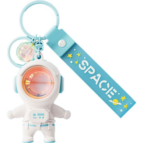 Lampe Projection - Astronaute - Angle Réglable 360° - Batterie Intégrée - USB Rechargeable - Pour Chambre Salon Salle de Jeux - 1 Pièce (1/5)
