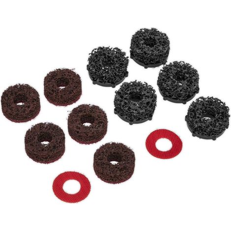 Sealey Stud Hub Cleaner Pads for VS8002 - Pack of 12 VS8002A (1/2)