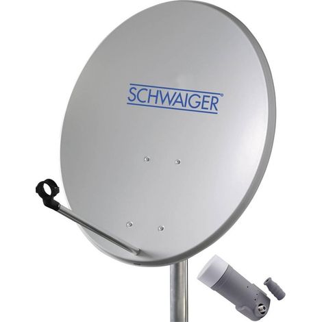 schwaiger SPI5500SET1 kit parabólica gris claro 60 cm