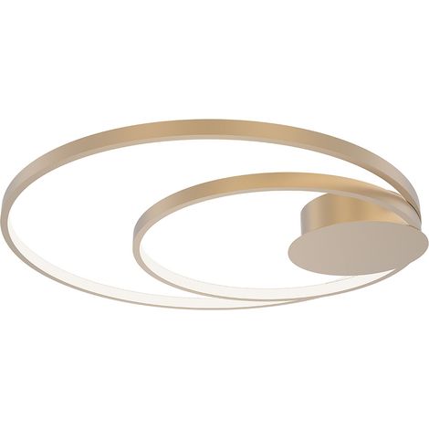"Plafoniera LED DIEM in alluminio oro 40W 5440LM con CCT" (1/3)