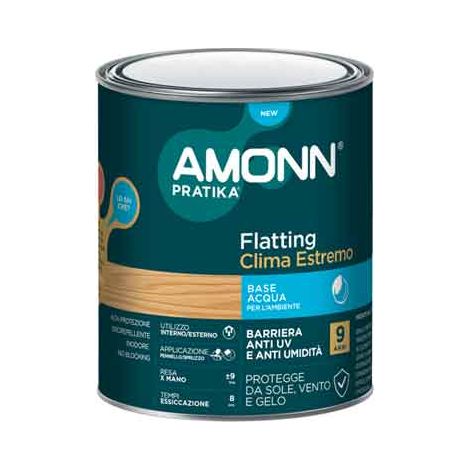 FLATTING PER ESTERNO ALL'ACQUA 'CLIMA ESTREMO' AMONN 0,75 lt