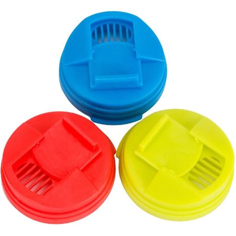 3PCS Couvercles Anti-Éclaboussures pour Canettes de Boisson Réutilisables Étanches (1/5)