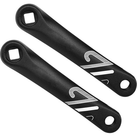 Bras de manivelle gauche en alliage d'aluminium pour vélo - Bras électrique carré/losange/cannelures pour gaucher (1/5)