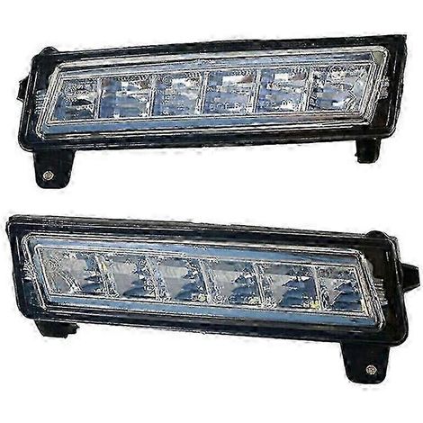 Feux de jour à LED pour Mercedes-Benz ML GL GLK W164 X164 X204 (feux antibrouillard). (1/5)