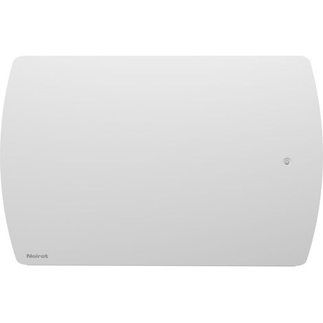 NOIROT Radiateur électrique - LAVAROC - Inertie pierre de lave naturelle - 1000 W - Horizontal - Blanc - Programmable - Connecté - Détection (1/4)
