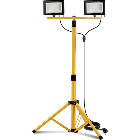 TolleTour 50W LED Baustrahler Flutlicht Scheinwerfer Außenstrahler Arbeitsleuchte Bauscheinwerfer IP66 Wasserdicht Kaltweiß (1/4)