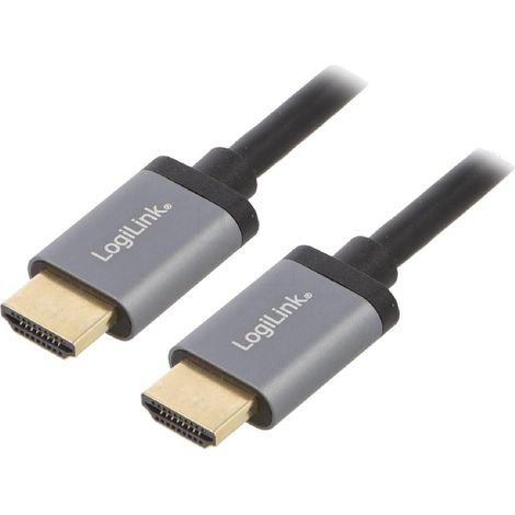 Cable HDCP HDMI 2.0 male des deux cotes 5m - Noir