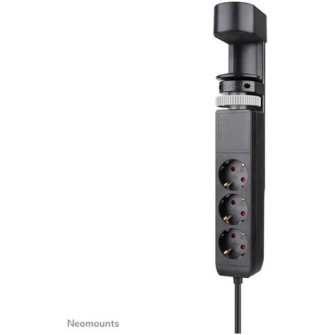 Neomounts DS22-840BL6 regleta negra con puertos USB (1/5)