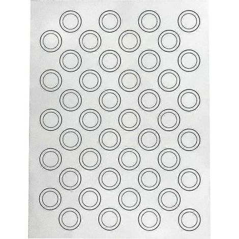 Tapis de Cuisson en Silicone Antiadhésif pour Pâtisserie et Macarons