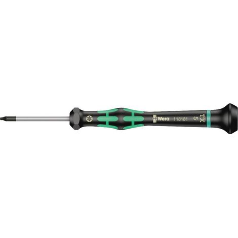 Wera 2067 pour l'électronique et la mécanique de précision Tournevis Torx Taille (tournevis) T 5 Longueur de la lame: 4 (1/4)