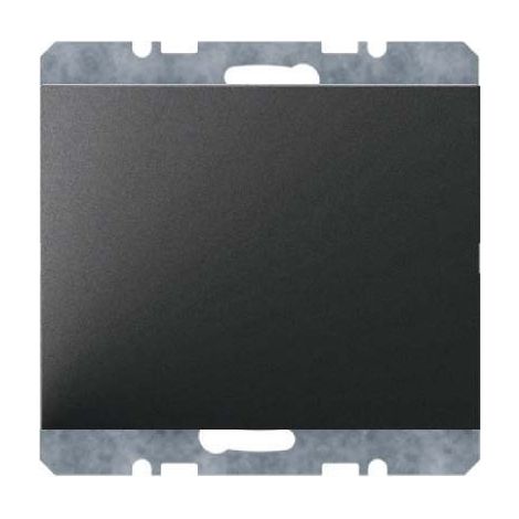 BERKER 10457006 BLINDVERSCHLUSS MIT ZENTRALSTÜCK BERKER K.1 ANTHRAZIT, MATT