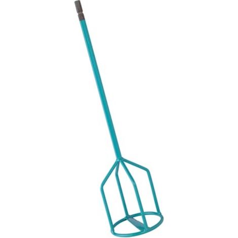 Collomix – Turbine mélangeur 590mm Ø120mm – Pour matériaux visqueux et collants – Homogénéisation parfaite – Quatre éléments verticaux