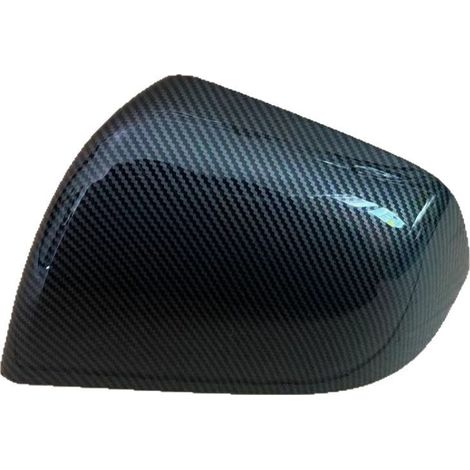 Coque de protection texturée en fibre de carbone pour boîtier de rétroviseur Tesla Model Y 1495593 1495594 (1/5)