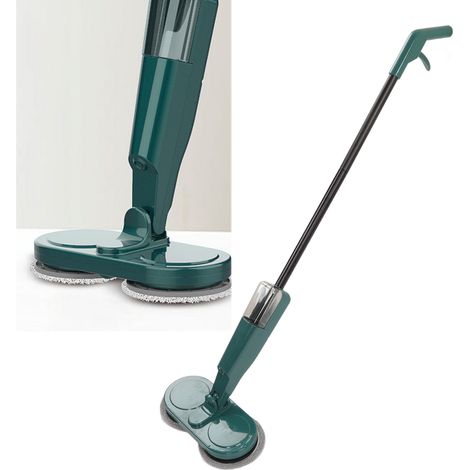 Balai électrique sans fil Lazy, aspirateur et laveur multifonctionnel avec chargement USB (1/5)