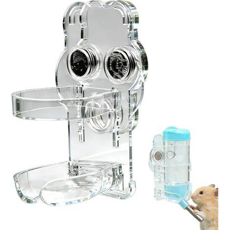 Porte-Distributeur D'Eau afin de Hamster Support de Distributeur pour Animal Support Distributeur D' (1/5)