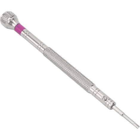 Tournevis de réparation de montres professionnel en acier inoxydable, tournevis de précision pour lunettes et bracelets de montres, 1,6 mm (1/5)