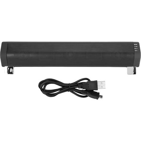 Ecleanfy - Barre de son stéréo Bluetooth WSA-854 avec volume élevé et fonction radio via carte de connexion (1/5)