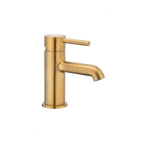 KFA Moza Waschtischarmatur gebürstet gold Modernes Design