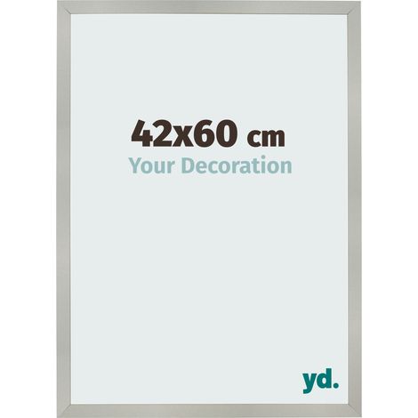 yd. - Cadre photo 42x60 - Argent Mat - MDF - Bologna (1/5)