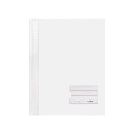 DURABLE Schnellhefter DURALUX 268002 DIN A4 Hartfolie weiß