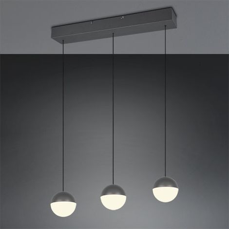Lampe pendante à 3 lampes Senta anthracite - R33553142 (1/3)
