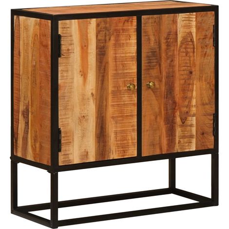 vidaXL  Sideboard  Beta Natural 70 x 30 x 75 cm Solid Acacia Wood